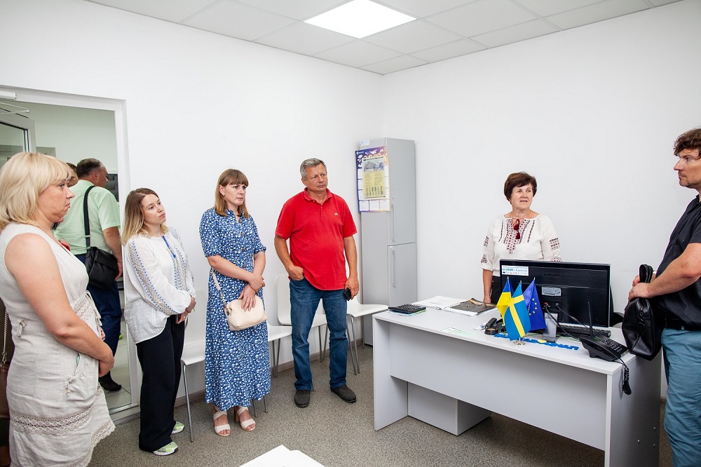 The remote workplace of the National Health Service Center in the urban village of Irdyn of the Belozirsk municipality