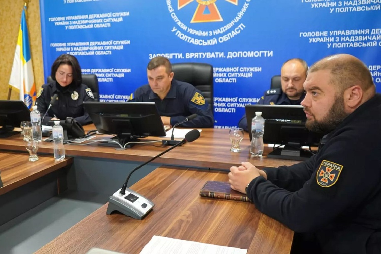 Municipalities of the Poltava Oblast learn about the measures that should be taken to ensure the safety of participants in the educational process
